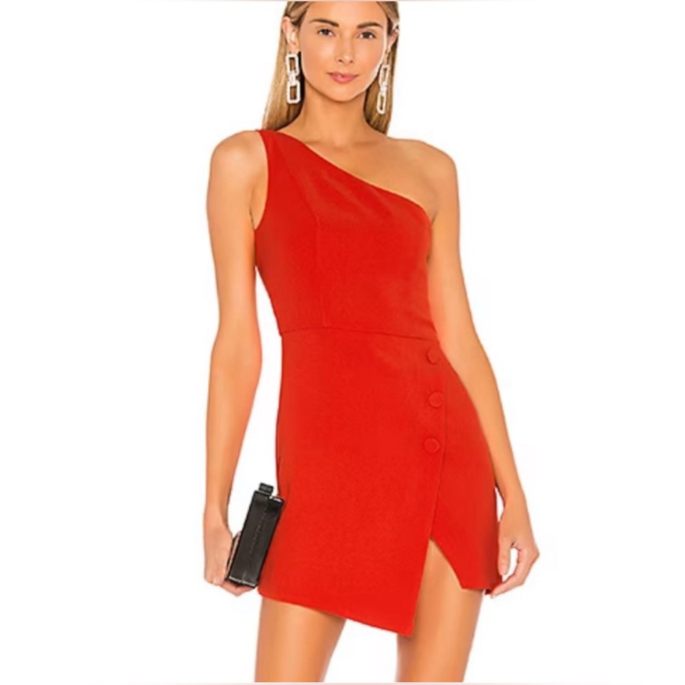 REVOLVE TERE ONE SHOULDER MINI DRESS NWOT small